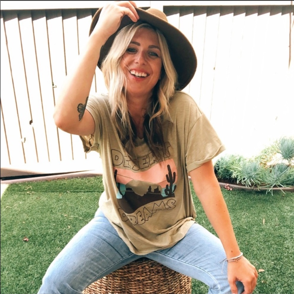 NEW DESERT DREAMS Relaxed Tee, T-Shirt, Top; S 4/6 - Picture 14 of 15